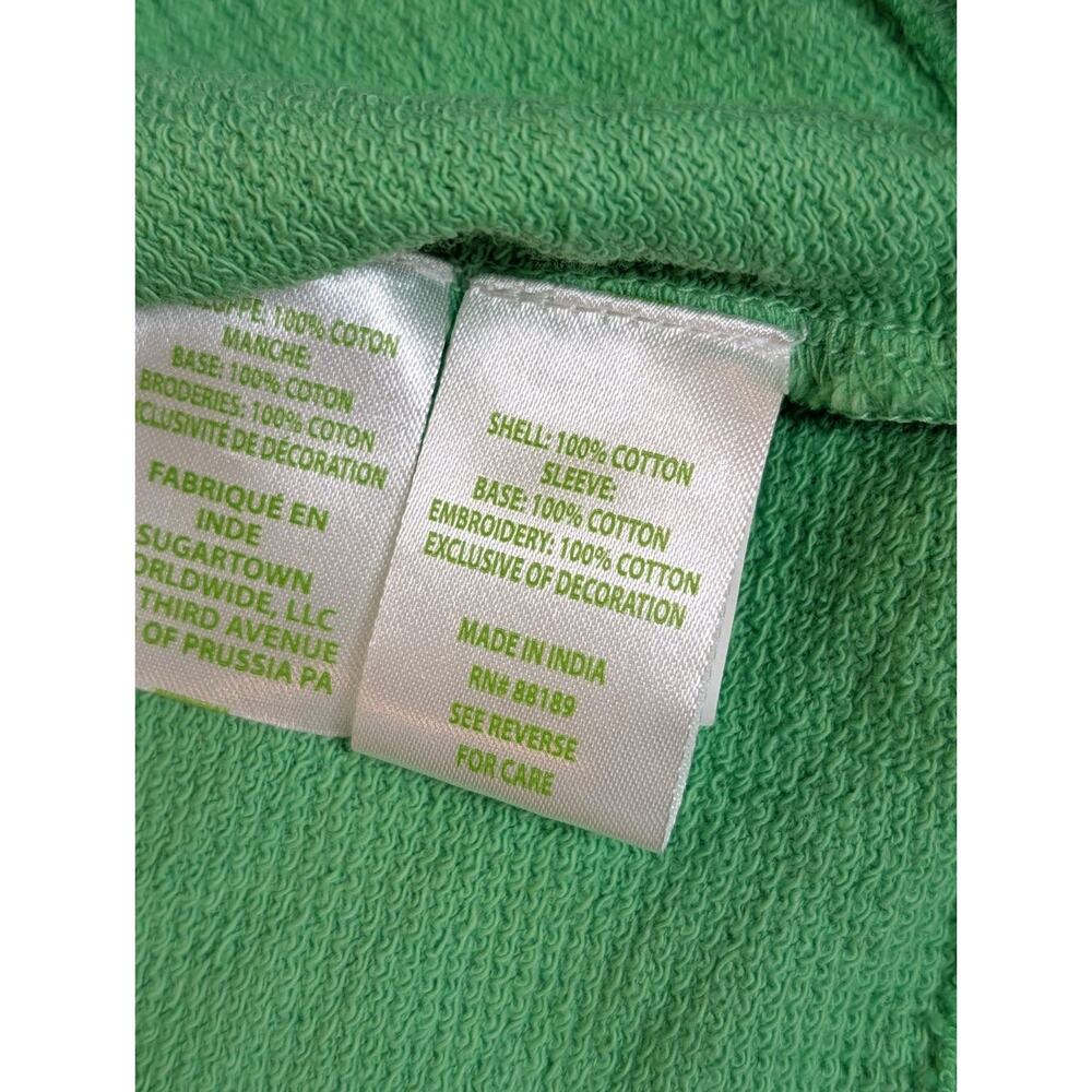 Lilly Pulitzer Jasona Eyelet Dress Lace Long Sleeve Kelly Green Size Small - Picture 11 of 12